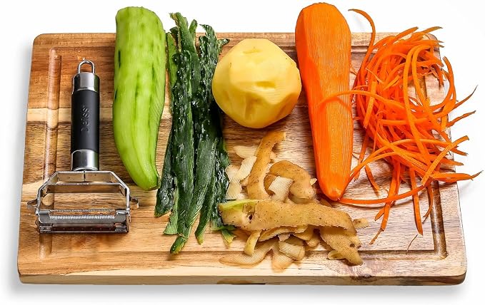 Deiss PRO Dual Julienne Peeler & Vegetable Peeler - Image 5