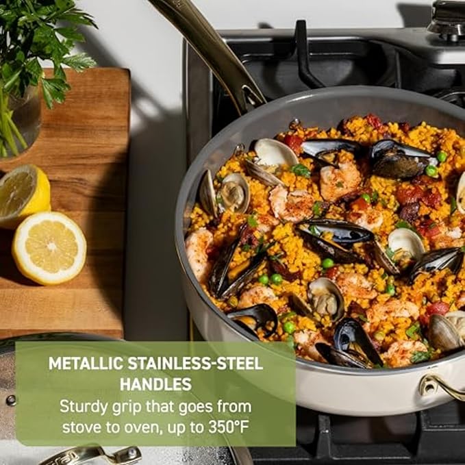 T-Fal Preserve Ceramic Nonstick Saute Pan - Image 4