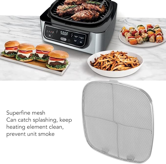 2 Pack Replacement Stainless Steel Splatter Shield - Image 2