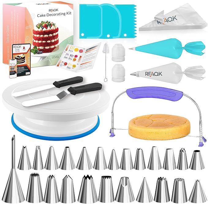 RFAQK 90PCs Cake Decorating Kit by RFAQK