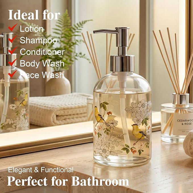 Topadorn 17oz Glass Soap Dispenser - Image 10