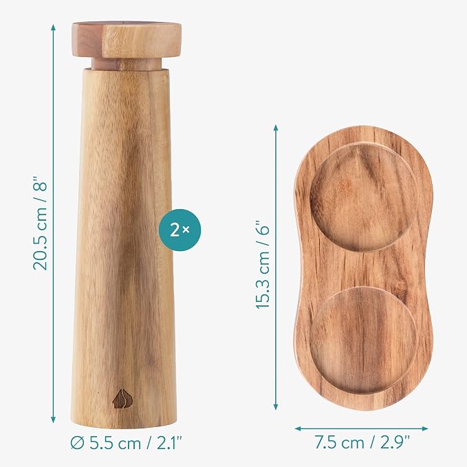 Navaris Salt and Pepper Mill Set - Image 5