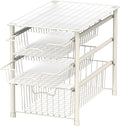 Simple Houseware Stackable 3 Tier Sliding Basket Organizer Drawer by SimpleHouseware