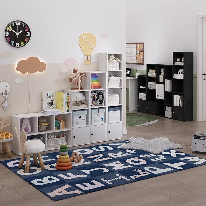 Furinno LUDER Book Shelf, 3-Tier Modern Bookshelf, Bookcase - Image 5