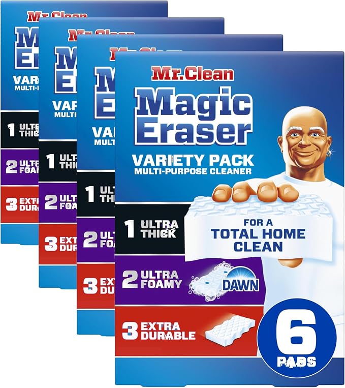 Mr. Clean Magic Eraser | All Purpose Cleaner | Variety Pack | 6ct by MrClean
