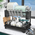 B-Land Dish Drying Rack: 2 Tier Dish Racks by B-Land