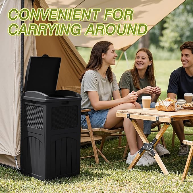 Greesum 33 Gallon Outdoor Trash Can - Image 3