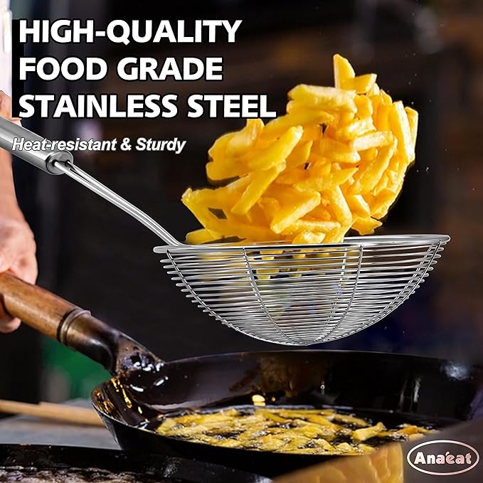 Anaeat Stainless Steel Spider Skimmer - Image 2