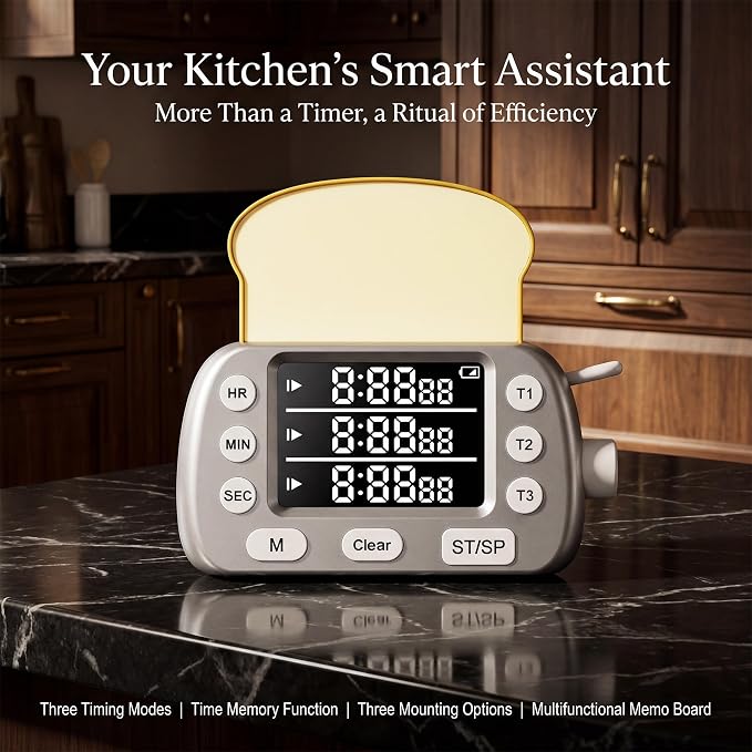 Digital Kitchen Timer for Cooking - Image 2