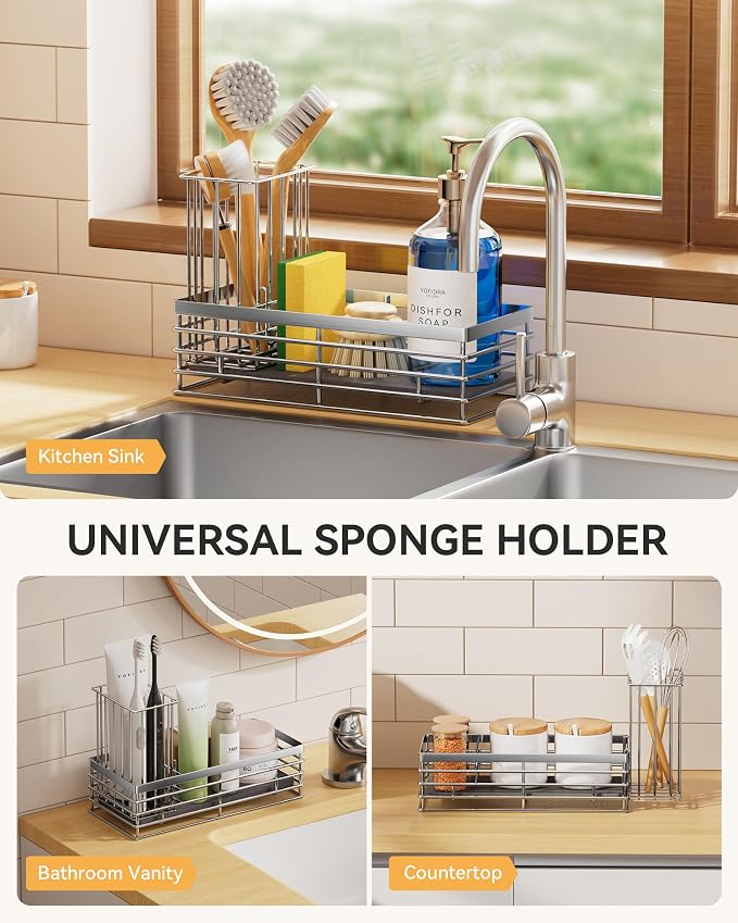 Yofidra Sink Caddy With Stone Drying Tray - Image 4