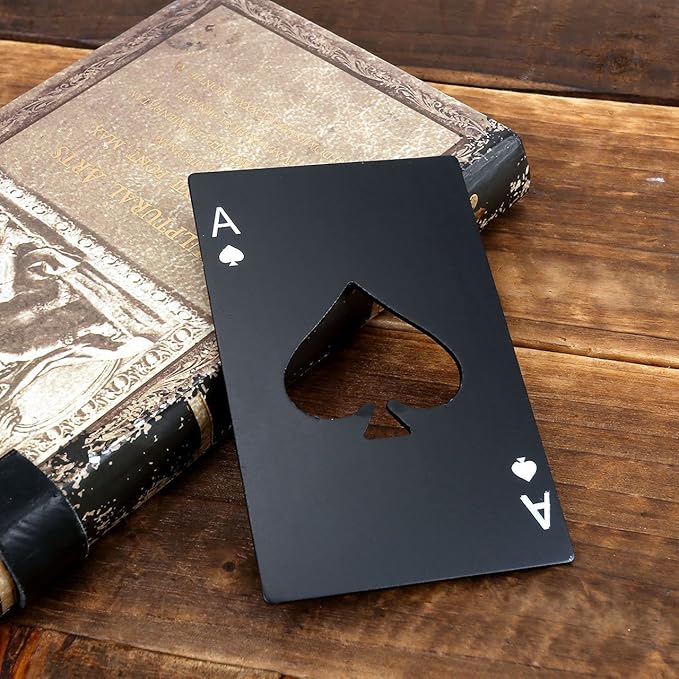 Card Bottle Opener, Yoption 5 Pcs Stainless Steel Credit Card Size Beer Bottle - Image 6