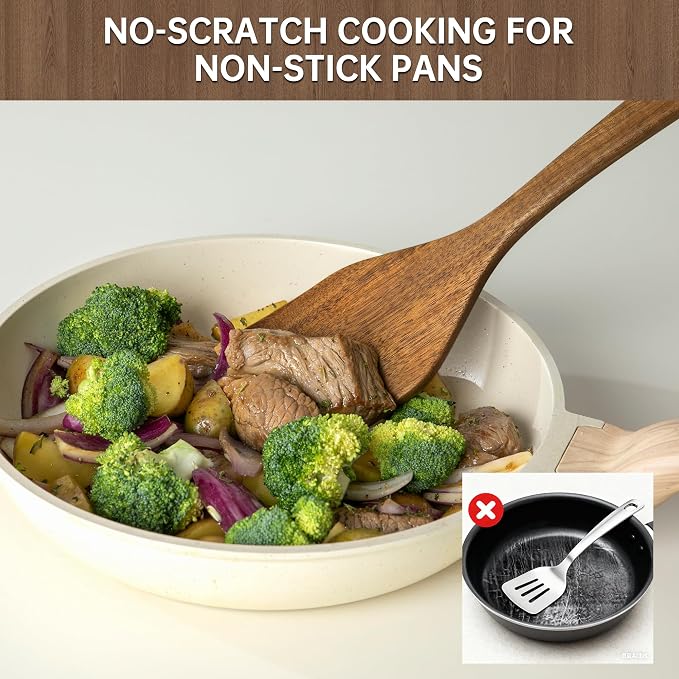 Wooden Utensil Set 12 PCS - Image 7