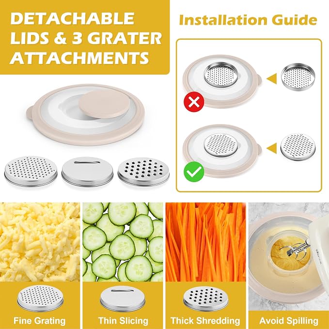 TeamFar Mixing Bowls, For Kitchen Mixing/Baking/Storing/Prepping, Visible & - Image 3