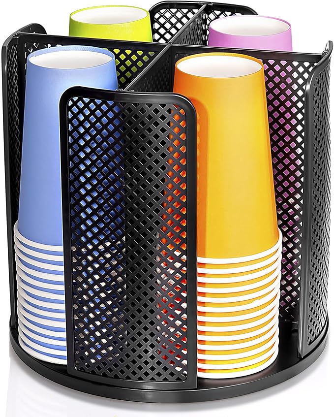 Rotating Paper Cup Dispenser, Cup Holder by Wymulot