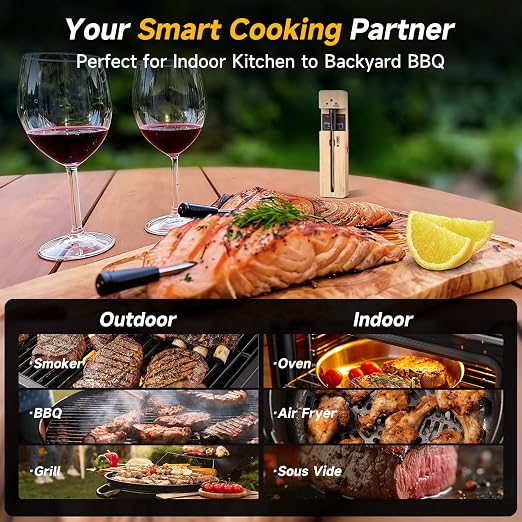 Wireless Meat Thermometer Digital, Long-Range Bluetooth Cooking Thermometer - Image 7