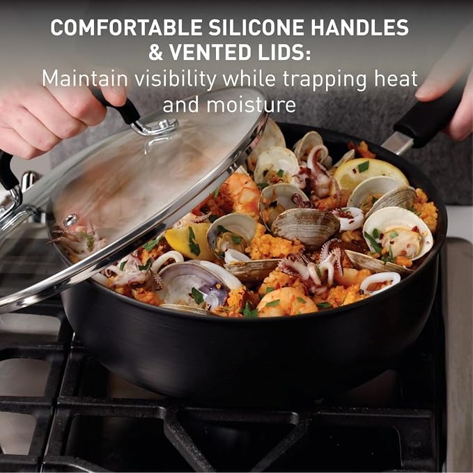 T-Fal Ultimate Hard Anodized Nonstick Fry Pan - Image 5