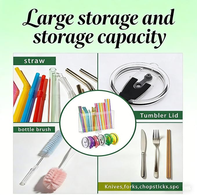 10''Straw Storage for Cabinet Door - Image 5