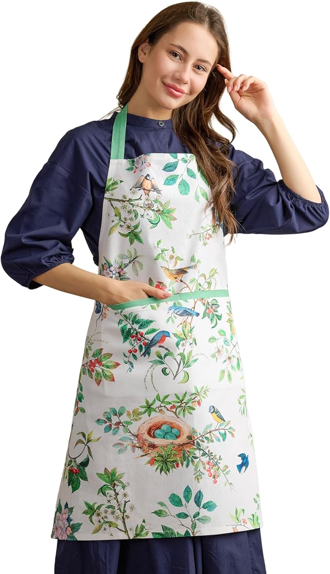 Maison d' Hermine 100% Cotton Apron by MaisondHermine