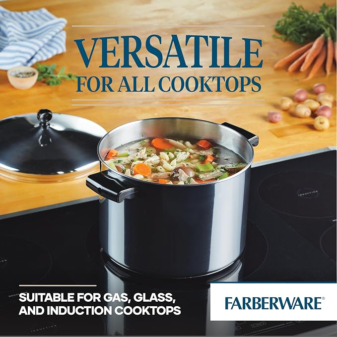 Farberware Classic Stainless Steel 8-Quart Stockpot - Image 6