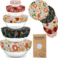 5-Size Reusable Beeswax Bowl Covers by Revahope