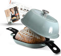 Krustic Enameled Cast Iron Dutch Oven by Unknown