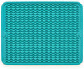 Silicone Drying Mat 16 × 12 – Teal Green Non-Slip Sink Mat by Unknown
