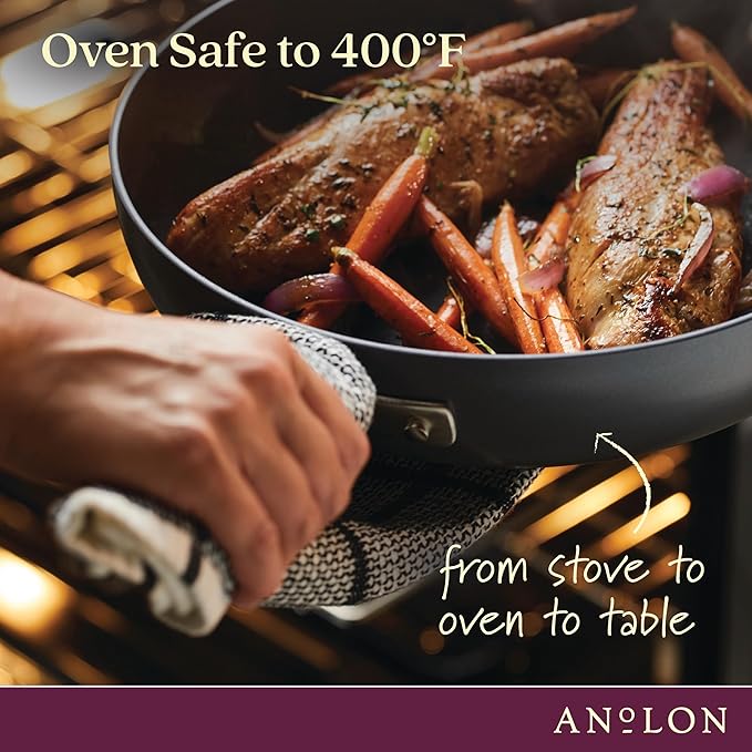 Anolon Advanced Home Hard-Anodized Nonstick Skillets - Image 5