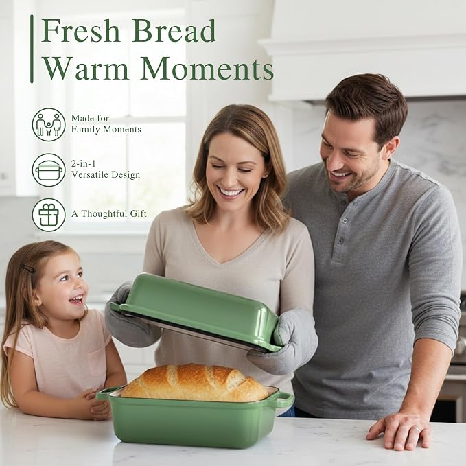 11x5 Inch Cast Iron Bread Pan - Image 6