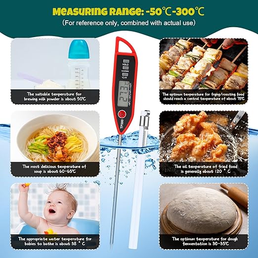 Copkim 6 Set Waterproof Food Thermometer - Image 5