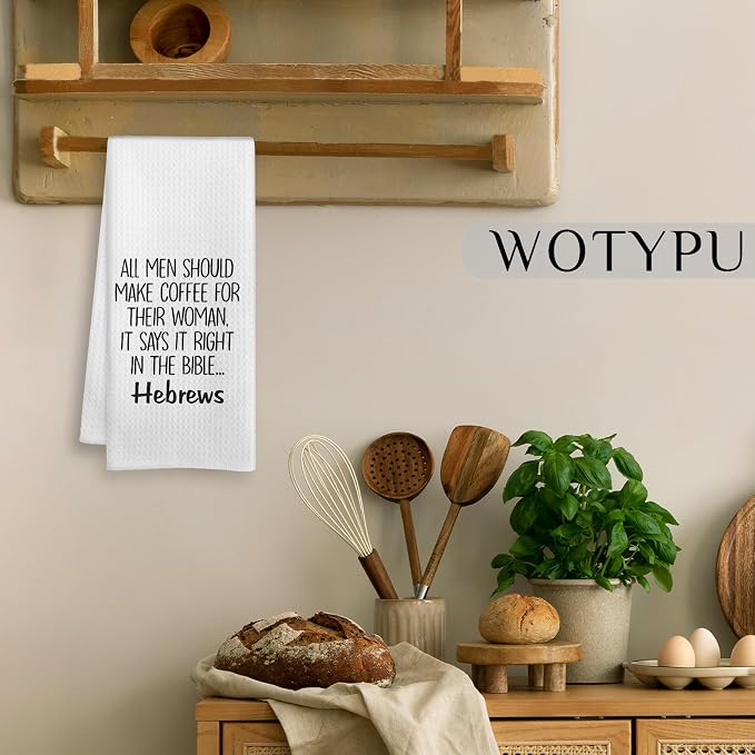 Funny Coffee Kitchen Towels, Coffee Gifts - Image 4