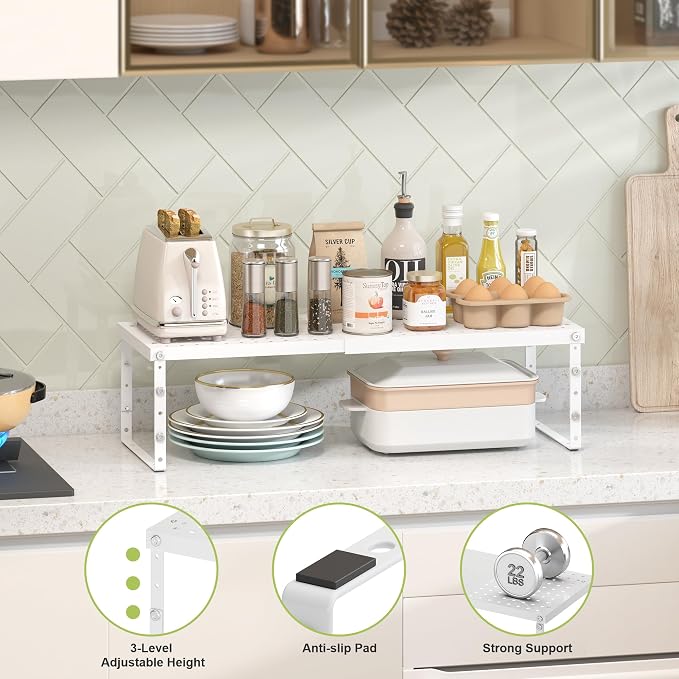 RUILALIFE Expandable Cabinet Organizer Shelf - Image 5