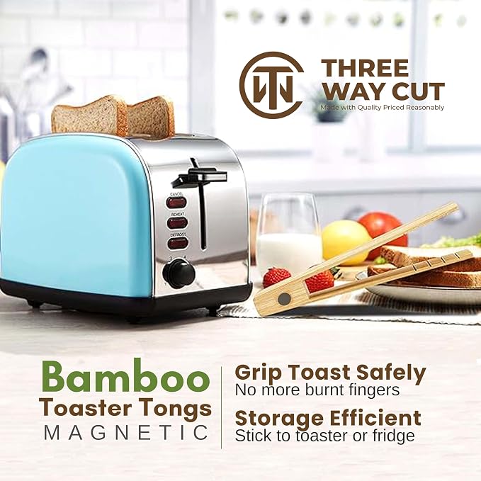 Toaster Tongs With Magnet | Kitchen Utensils - Image 7