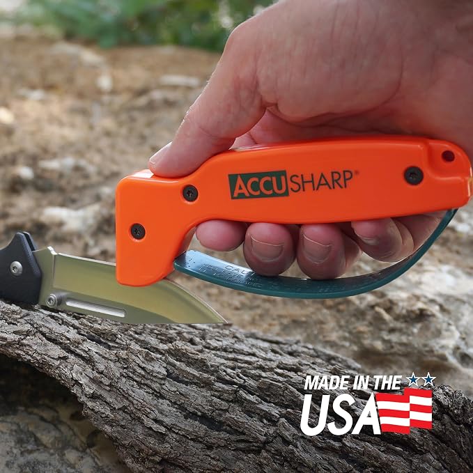 AccuSharp Knife Sharpener, Ergonomic Comfortable Handle, Compact & Easy to Use - Image 4