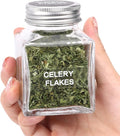 MIUKAA 49-Pack Cube Glass Spice Jars by MIUKAA