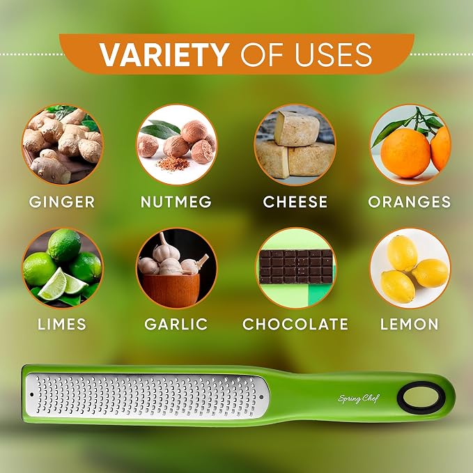 Spring Chef Premium Lemon Zester Grater - Image 5