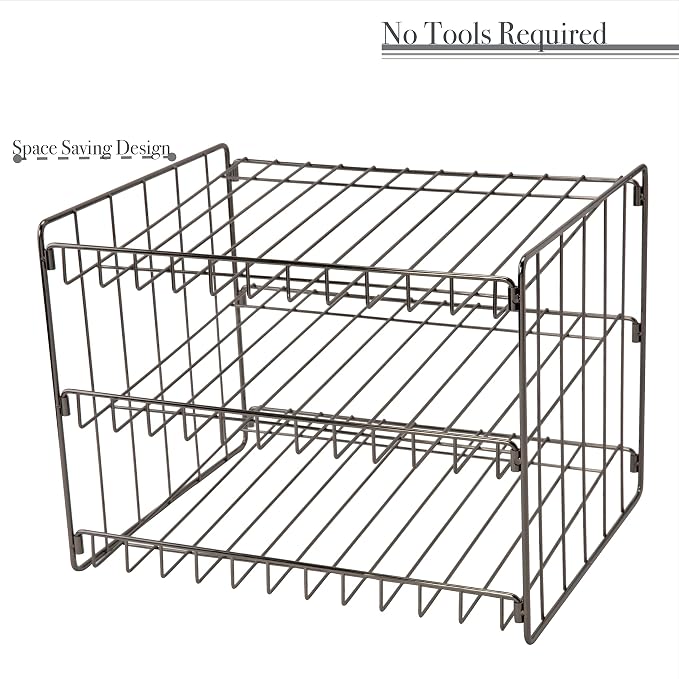 Kitchen Details 3 Tier Can Organizer | Canned Food Storage Rack | Kitchen - Image 4