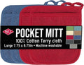 RITZ Terry Pocket Mitt & Hot Pad: Unparalleled Heat Resistant, Durable 100% by Ritz+Foodservice