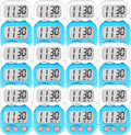 Timer for Kids Teachers Digital Kitchen Timers for Cooking Large Magnetic by AOUCE