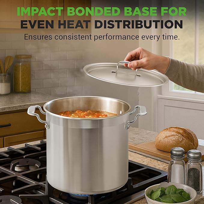 NutriChef Stainless Steel Stock Pot - Image 6