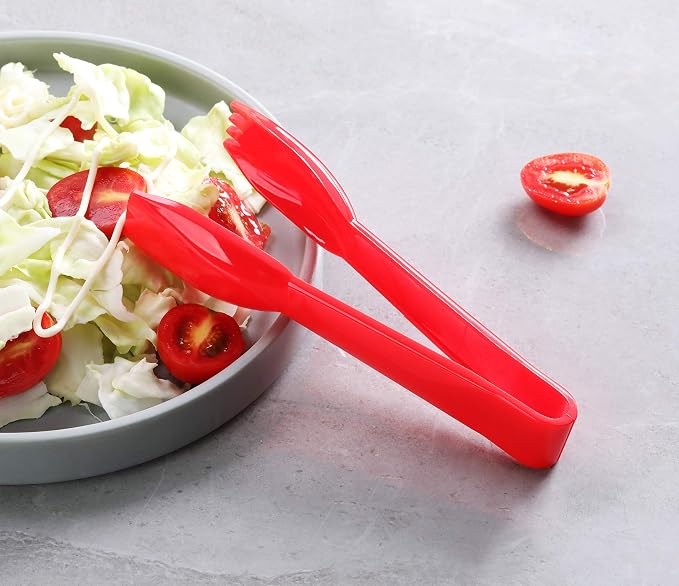 New Star Foodservice 35605 Utility Tong, High Heat Plastic, Straight Edge - Image 5