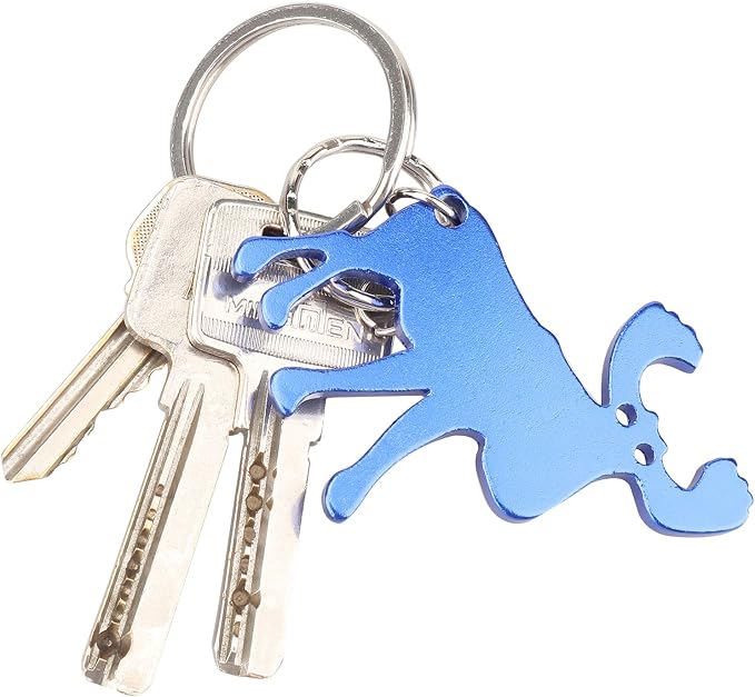 SWATOM Moose Keychain Bottle Opener Beer Opener Tool Key Tag Chain Ring - Image 6