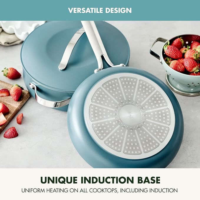 GreenPan Nova 10” Frying Pan Skillet and 4.37QT Sauté Pan - Image 6