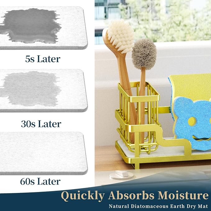Consumest Sponge Holder for Kitchen Sink - Image 2