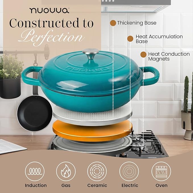 Shallow Cast Iron Casserole - Image 5