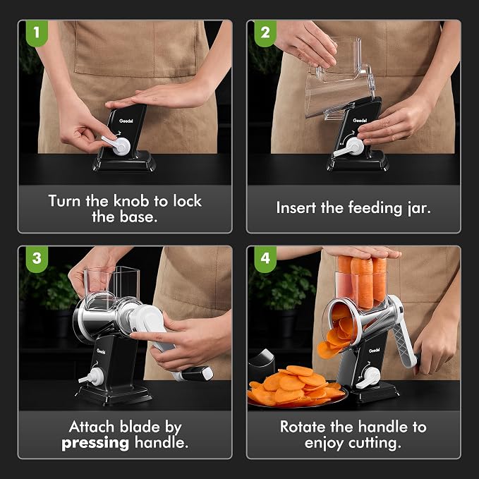 Geedel Rotary Cheese Grater - Image 8