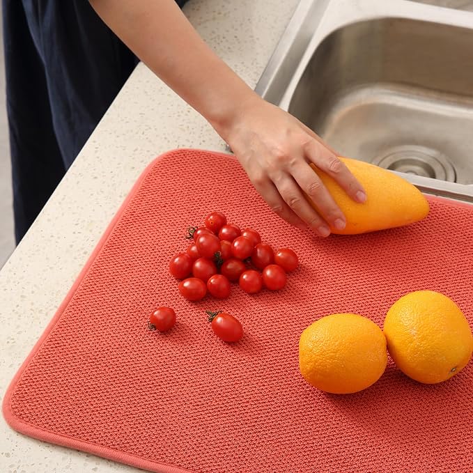 2 Pack Microfiber Dish Drying Mat - Image 8