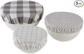 DII Reusable Cloth Bowl Cover Collection Machine Washable, Cotton by DII