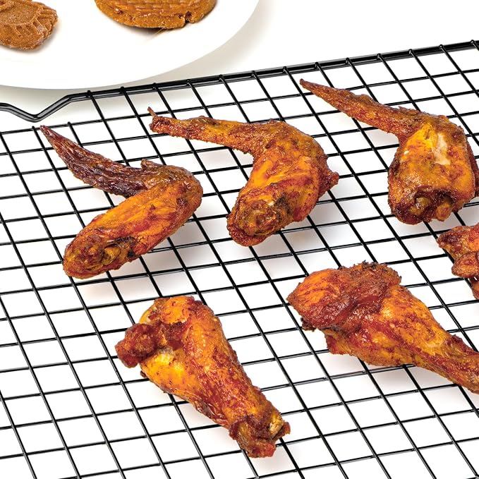 Briout Cooling Rack for Baking, Thick Wire Cookie Rack for Cooking, Oven Safe - Image 7
