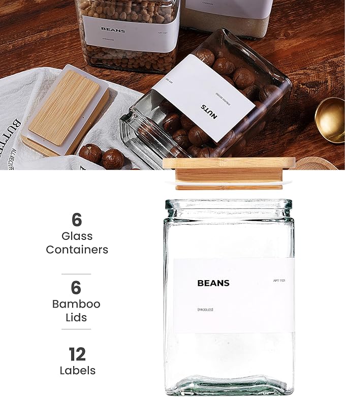 APT 1101 Glass Storage Jars - Image 9