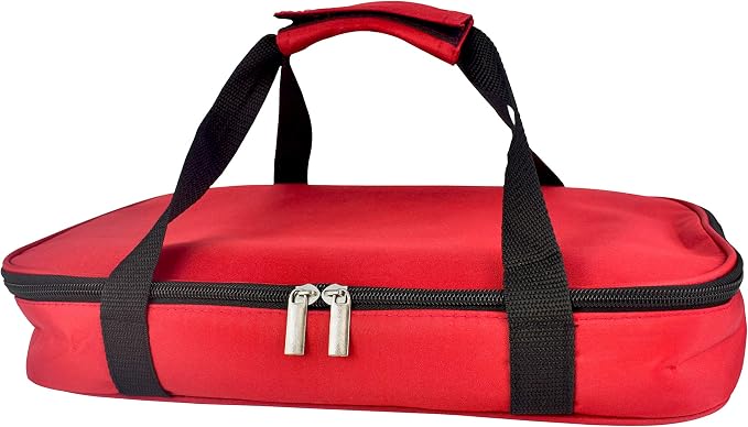 HW1236 Glass Casserole with Insulated Bag, Hiking & Beach Trip-Retains Hot and - Image 6